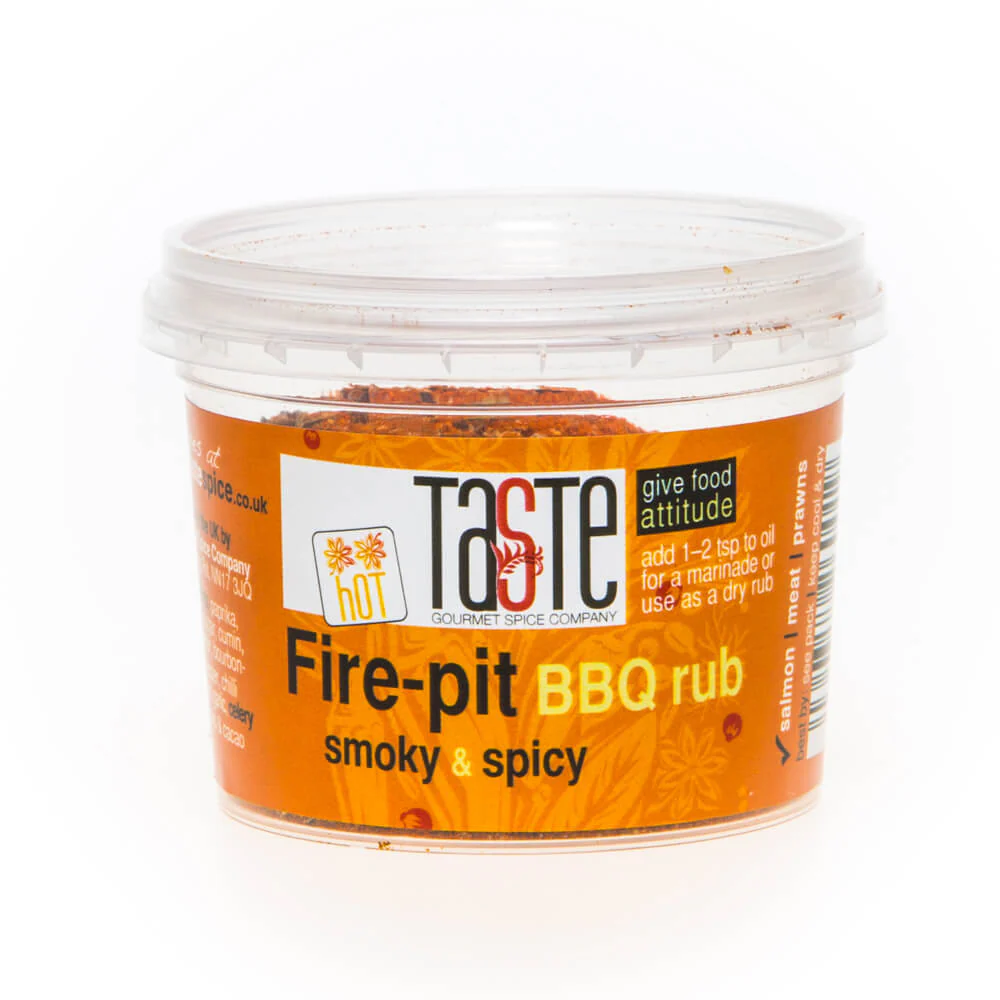 Taste Fire-Pit BBQ Rub HOT